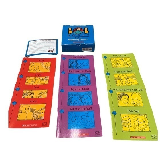 Homeschool Bob Books Beginning Readers set 1 Kindergarten Sight Words - Picture 2 of 3